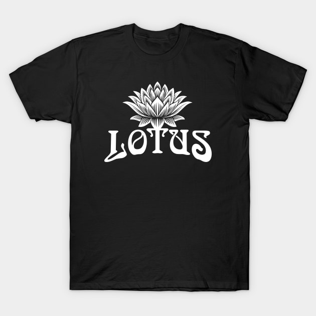 Lotus Flower T-Shirt by marieltoigo